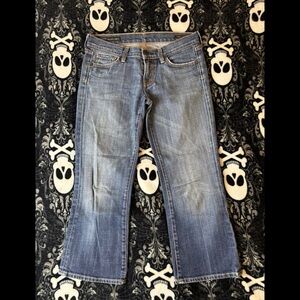 Citizens of Humanity Kelly #063 Low Waist Cropped Jeans | Stretch Bootcut Denim